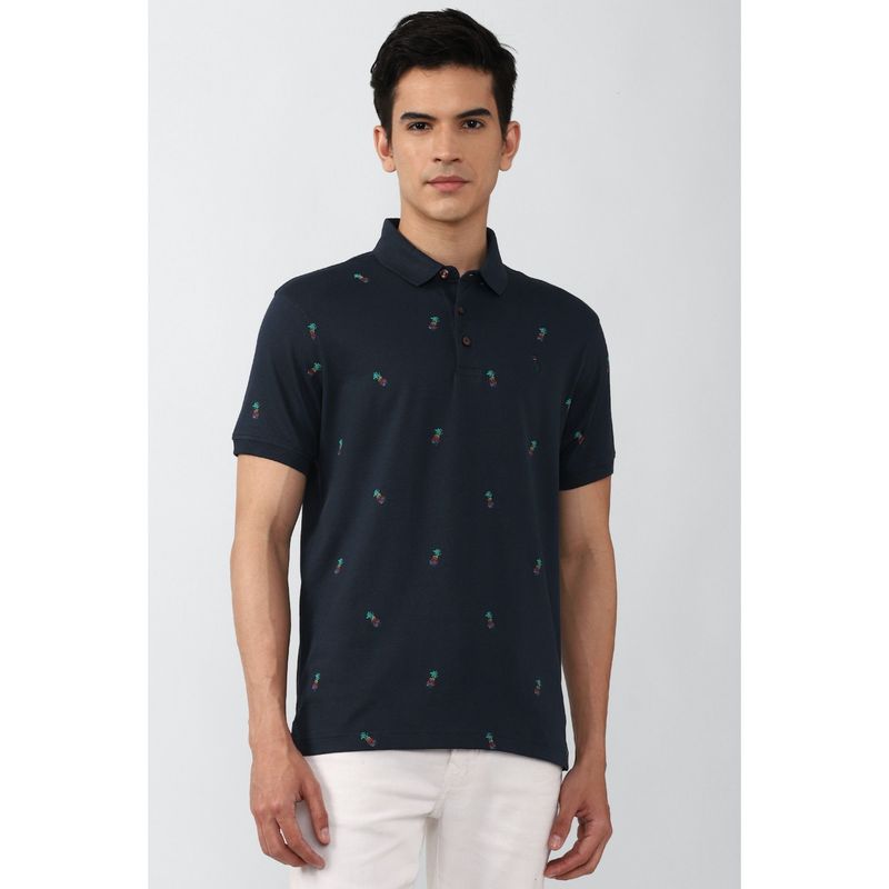 Simon Carter Navy Blue T Shirt (M) (M)