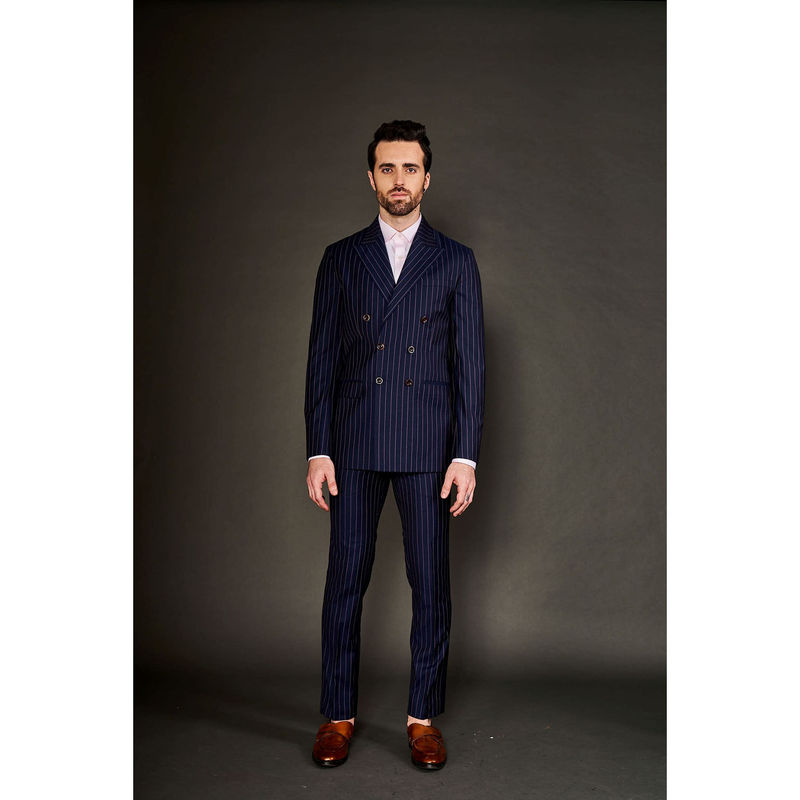 Arjun Kilachand Double Breasted Suit (Set of 2) (S)