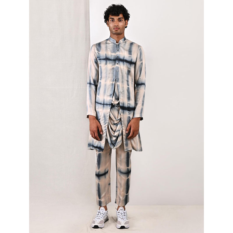 Bohame Ollie Tie Dye Kurta (Set of 2) (2XL)