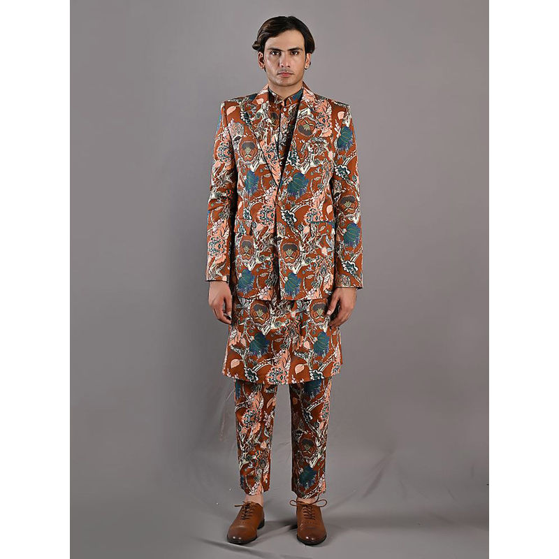 Bohame Fiore Nehru Jacket (Set of 3) (XS)