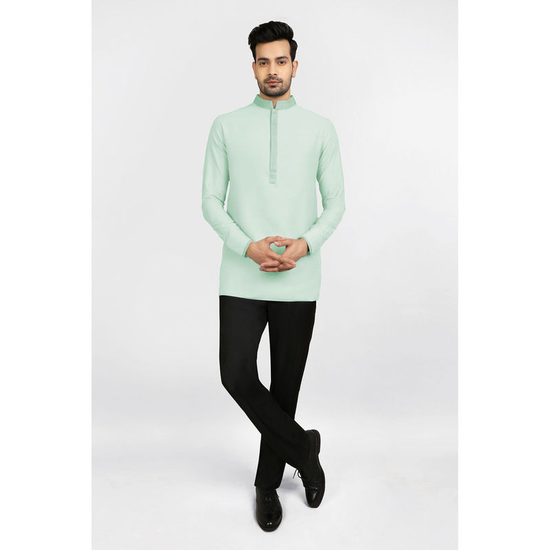Bubber Couture Green Kian Shirt Kurta (XS)