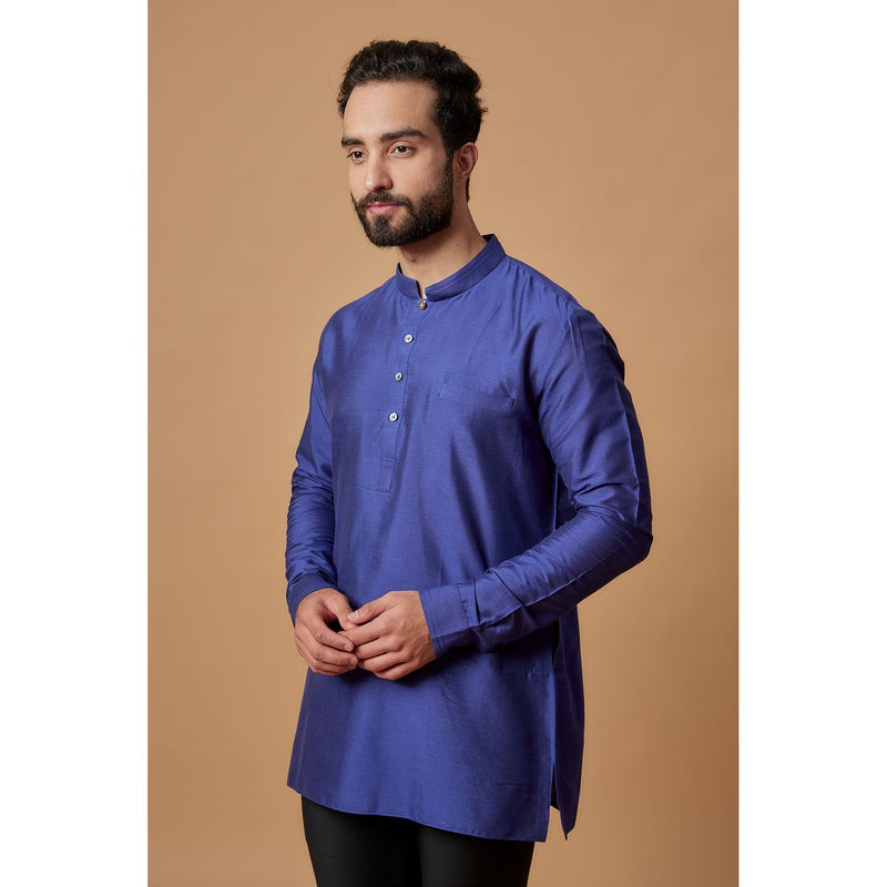 Bubber Couture Purple Ayaan Shirt Kurta (XS)