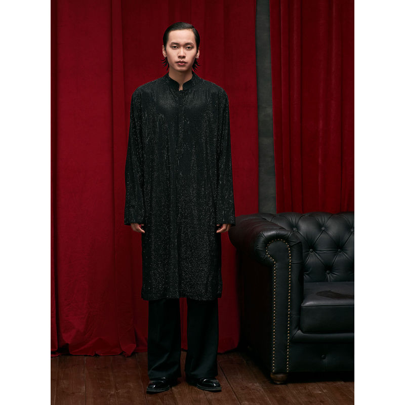 ITRH Black Cystal Negro Glitz (Set of 2) (XS)