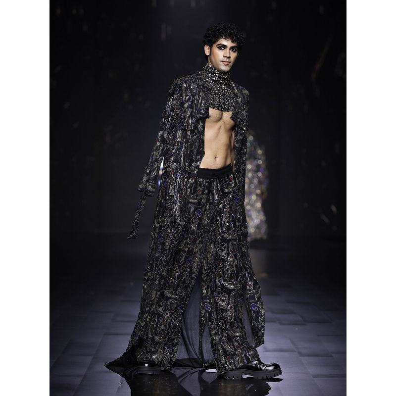 ITRH Hierostyle Multi Color Co-Ord (Set of 2) (XS)