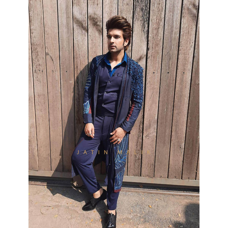 Jatin Malik Concept Look Long Jacket (Set of 3) (XS)