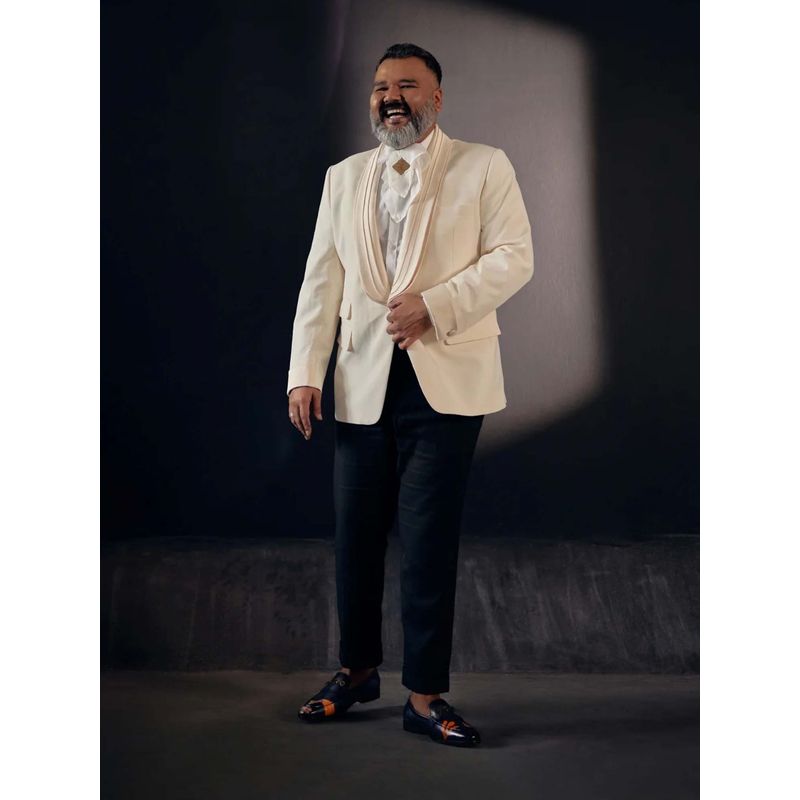 Jatin Malik Creme De La Tux (Set of 3) (XS)