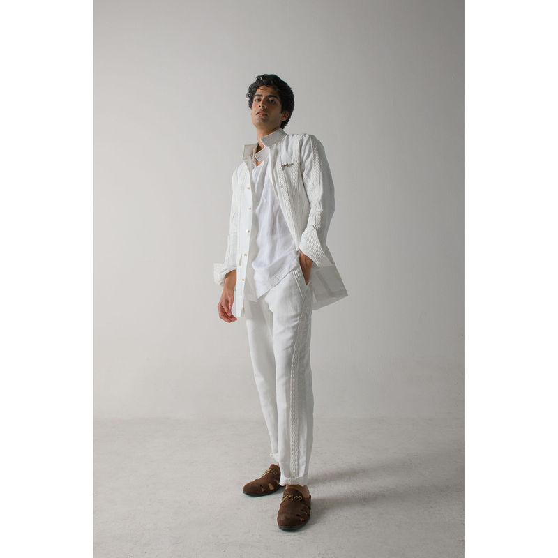 Jatin Malik 11:11 Shacket (Set of 3) (S)