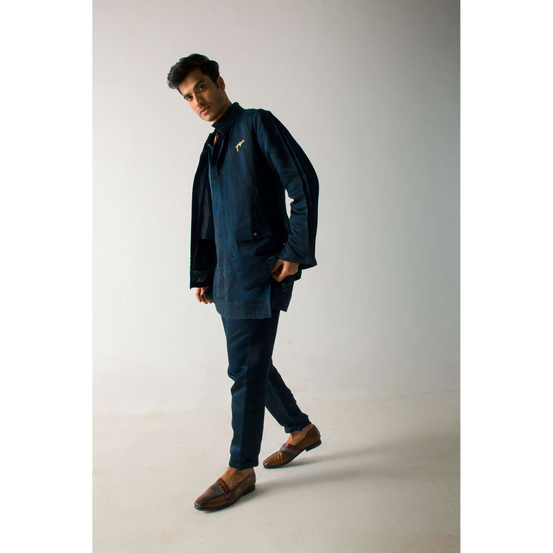 Jatin Malik French Riviera Co-ord (Set of 3) (S)