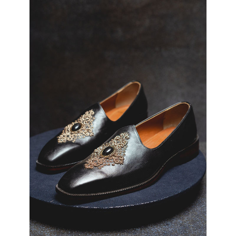 Kavith Sainaani Black Gem Jutti 2.0 (UK 5)