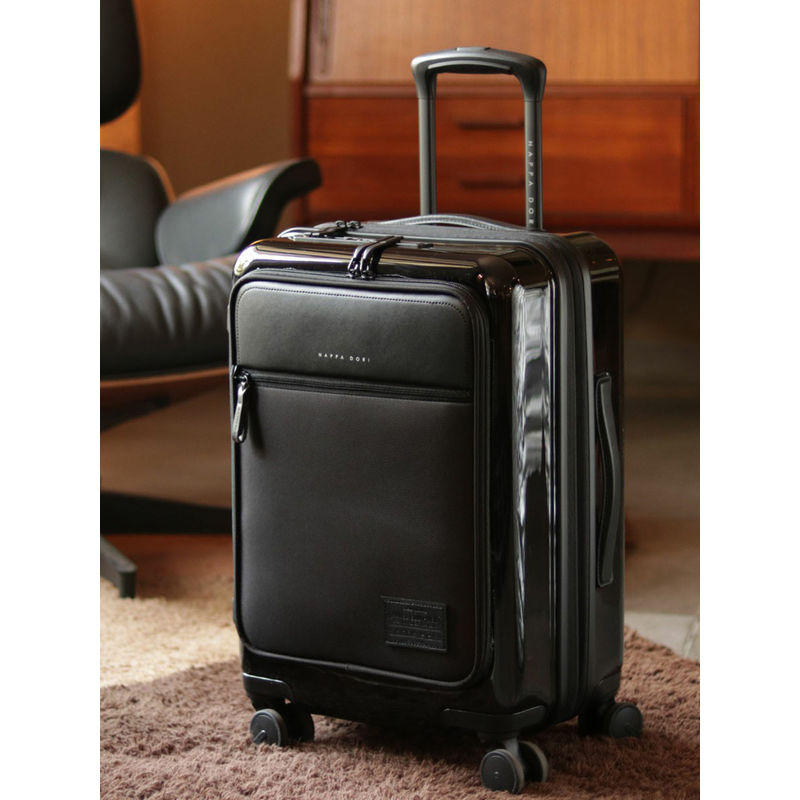 Buy Nappa Dori Black Rover Carry On Luggage Bag Online