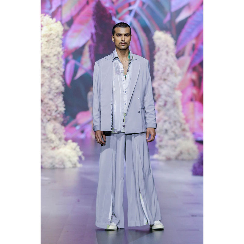 Nirmooha Glass Grey Blazer (XS)