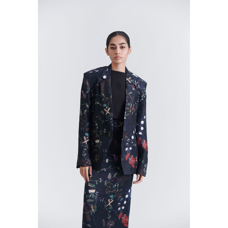 No Grey Area Zari Maalai Suiting Blazer For Bespoke (XXS)