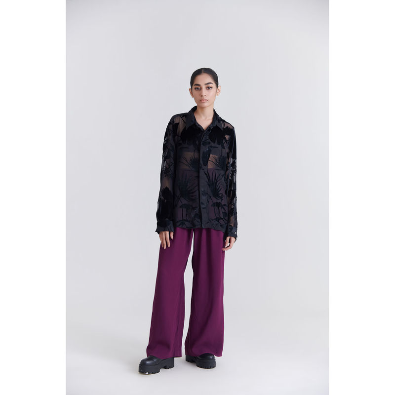 No Grey Area Shadow Maalai Boxy Fit Shirt (M)