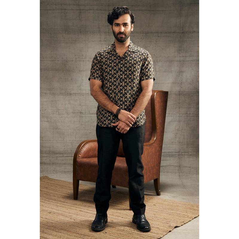 Soup by Sougat Paul Zahra Printed Shirt with Pant (Set of 2) (L)