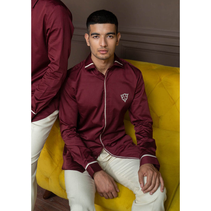 Varun Chakkilam Mahogany Punch Zenith Shirt (XS)