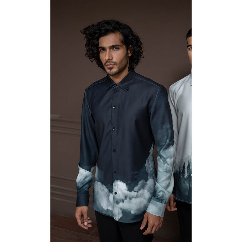 Varun Chakkilam Afterhours Black Smog Shirt (XS)