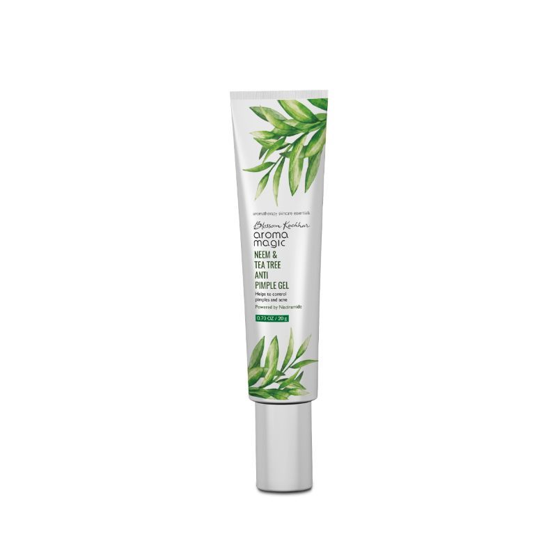Buy Aroma Magic Neem & Tea Tree Anti Pimple Gel Powered By Niacinamide ...