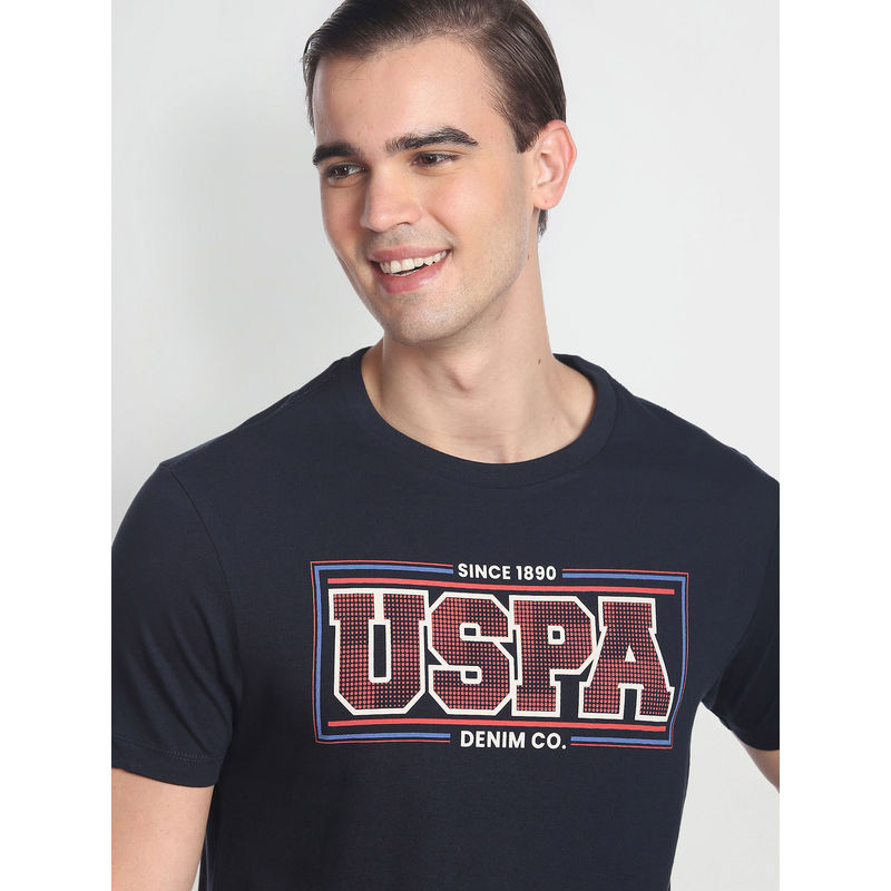 U.S. Polo Assn. Denim Co. Crew Neck Cotton T-Shirt (S)