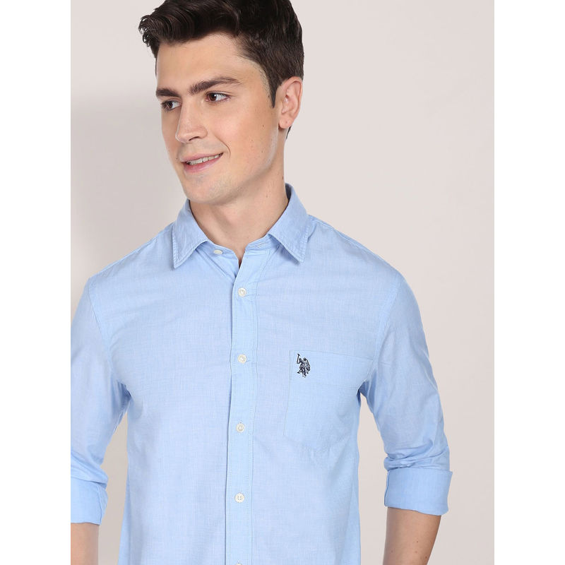 U.S. POLO ASSN. Two Tone Shirt (S)