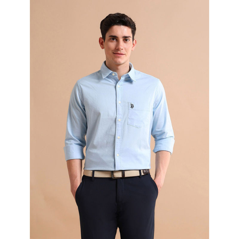 U.S. POLO ASSN. Stretchy Twill Shirt (M)