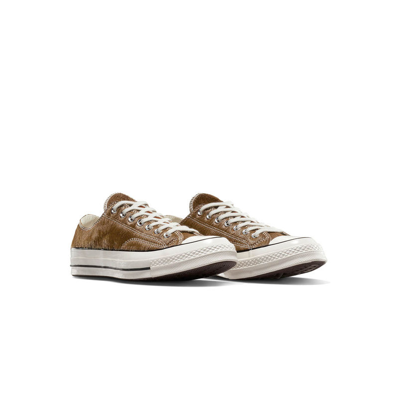 Converse Unisex Chuck 70 Premium Leather Low Top Sneaker (UK 8)