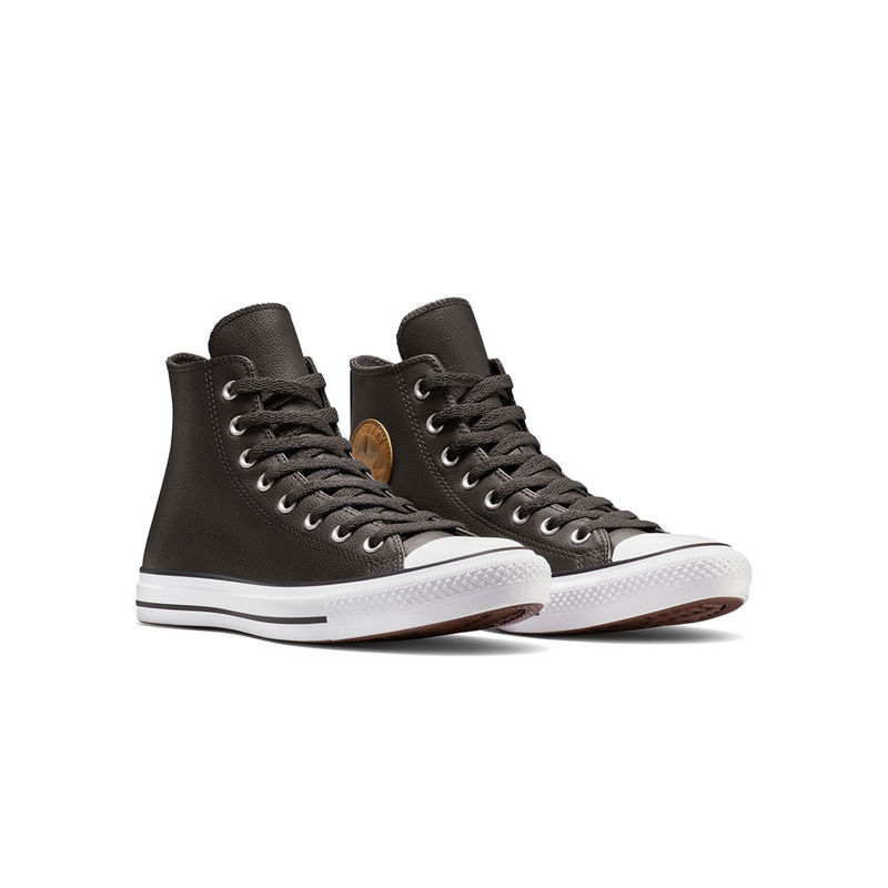 Converse Unisex Chuck Taylor All Star Leather High Top Sneaker (UK 6)