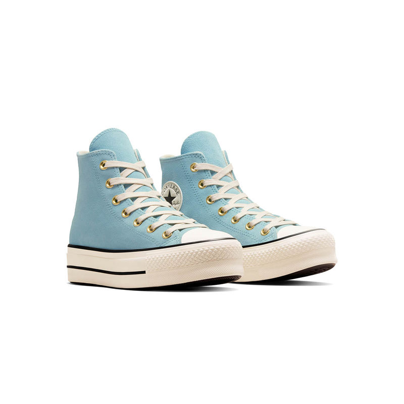 Converse Women Chuck Taylor All Star Lift Platform Suede High Top Sneaker (UK 3)
