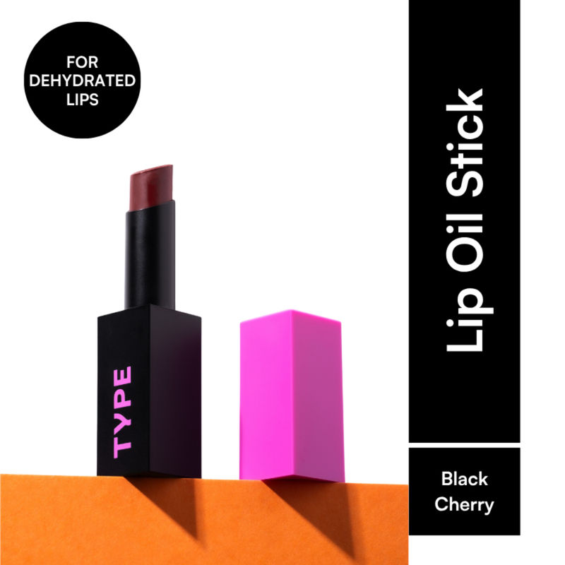 TYPE Beauty Soak It Lip Oil Stick - 606 Black Cherry