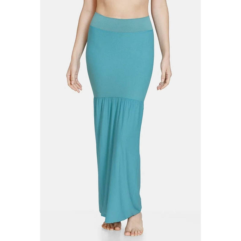 Zivame Women Blue Solid Reversible Shapewear (M)