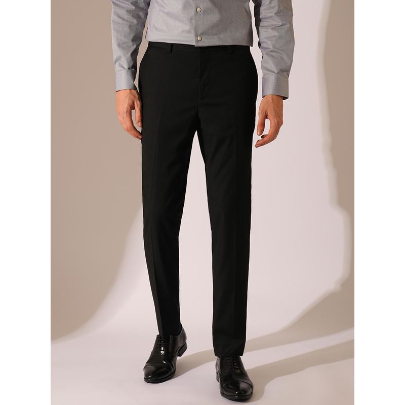 Selected Black Structured Suit-Set Trouser (50)