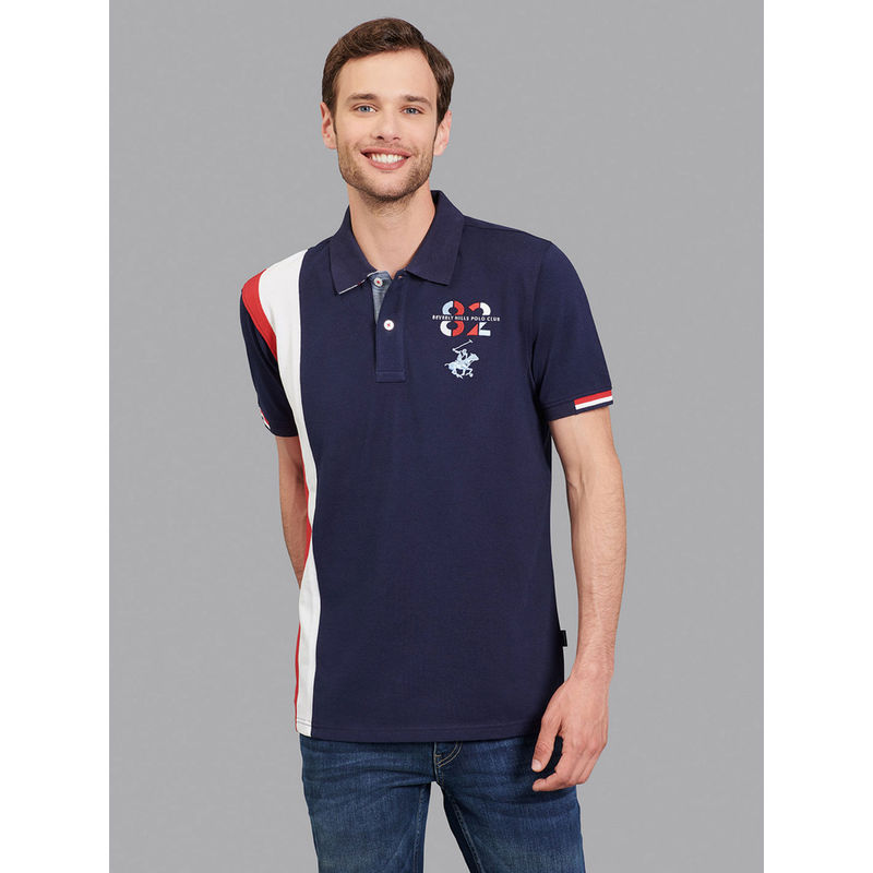 Beverly Hills Polo Club Fast and Furious Racing Stripe Polo T-shirts (S)