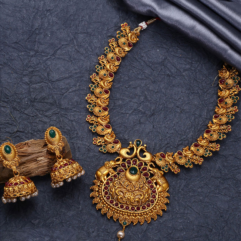 Khazana best sale temple jewellery