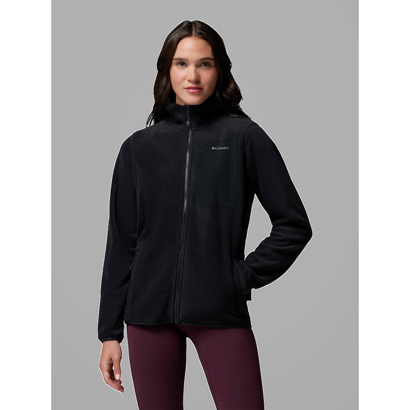 Columbia Women Black MTR Pacific Arch 200 Hiking Trekking Fleece Jacket (L)
