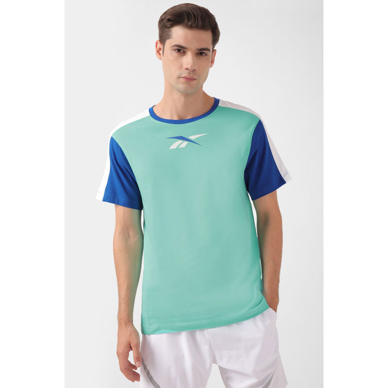Reebok Mens Classics App T-Shirt Sea Green (XS)