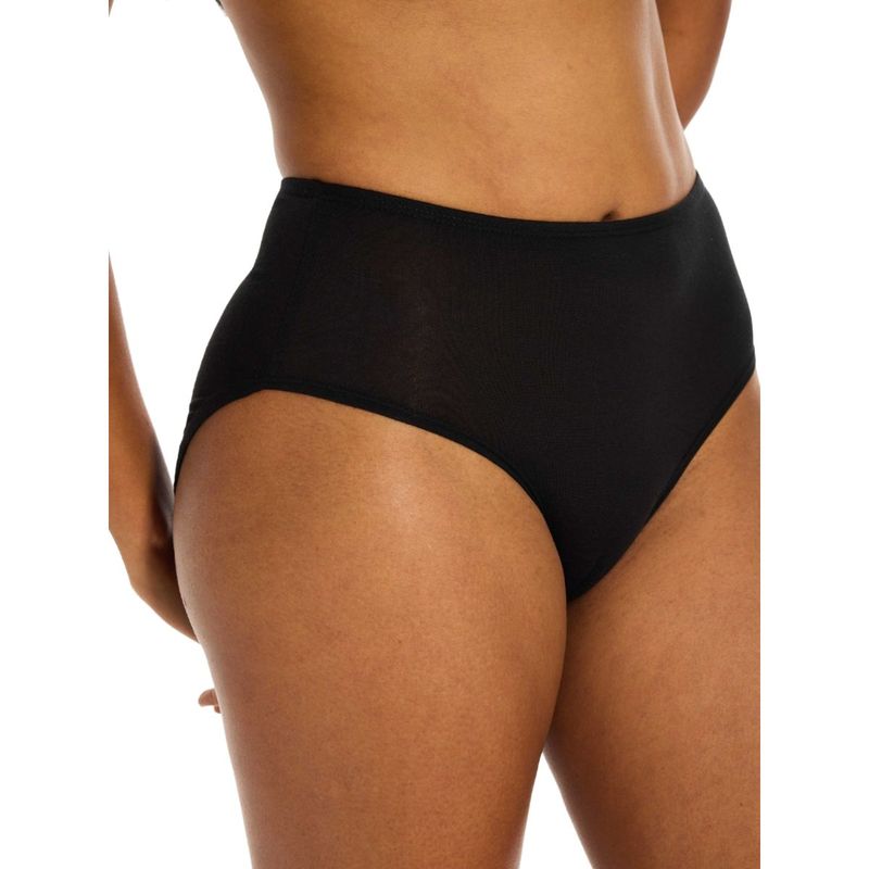 ButtChique High-Rise Tencel Panty Brief Black (L)