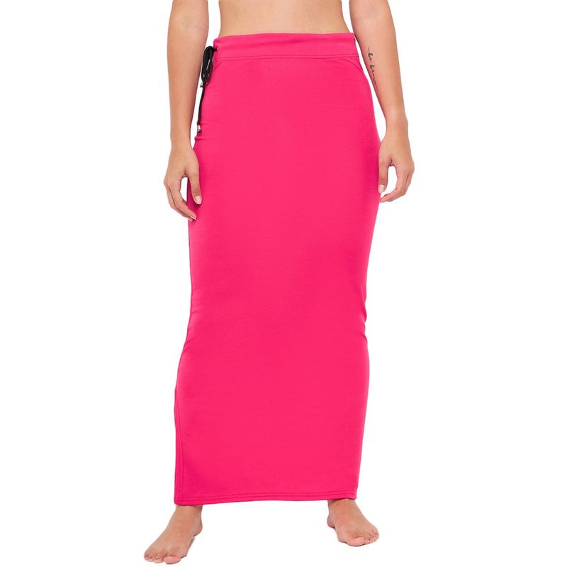 Secrets By ZeroKaata Seamless Saree Shapewear Petticoat for Women with Side Drawstring Purple (4XL)