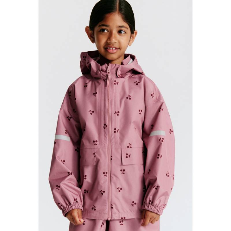 H&M Kids Pink 2.5-Layer Rain Jacket (2-4 Years) (2-4 Years)
