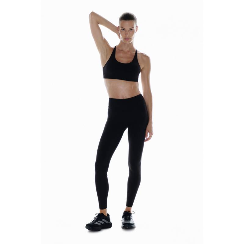 H&M MOVE Women Black Sculptmove High-Waisted Leggings (XXS)