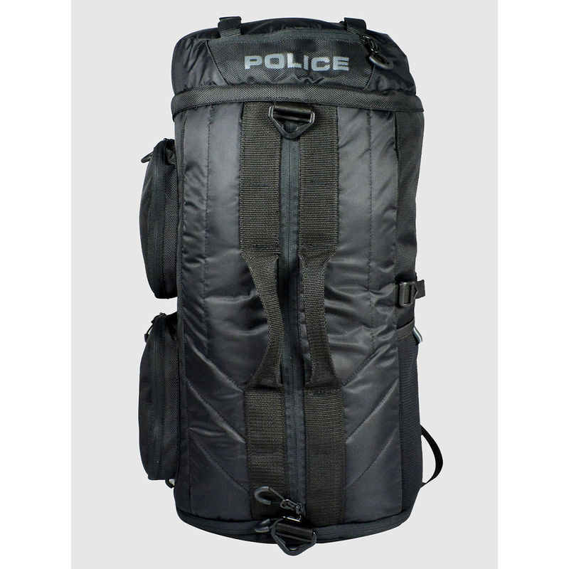 Buy Police Hedge Mens Black Travel Trekking Backpack - 35 Ltrs Rucksack ...