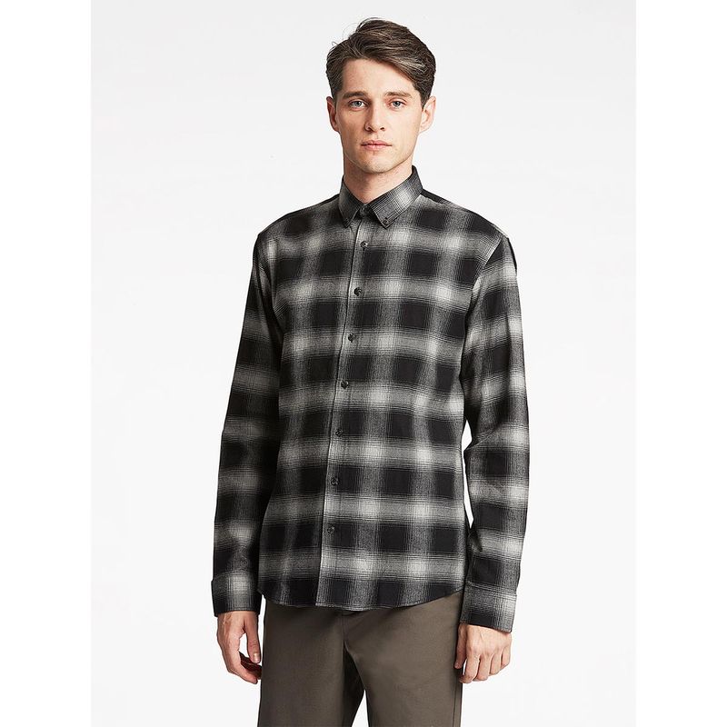 LINDBERGH Mens Checked Relaxed Fit Shirt (XL)