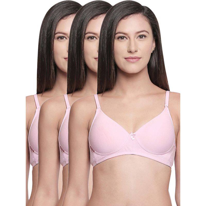 Buy Cotton Casuals Padded Non-Wired Solid T-Shirt Bra - Malaga | amanté