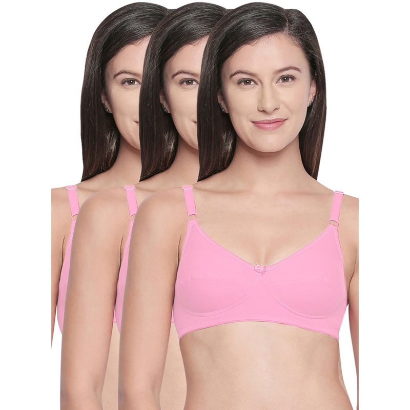 Bodycare Women's Cotton Rich Non-Padded Wire free Seamless T-Shirt Bra. Bodycare - 6525
