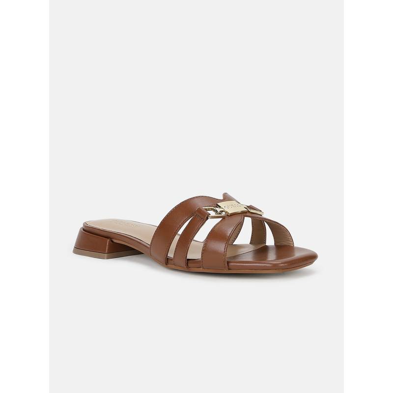 Guess Women Brown Block Heels (UK 4)