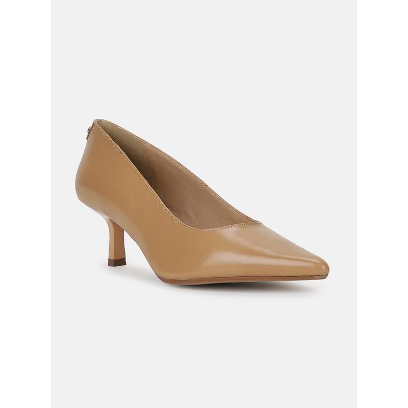 Guess Women Beige Kitten Heels (UK 4)