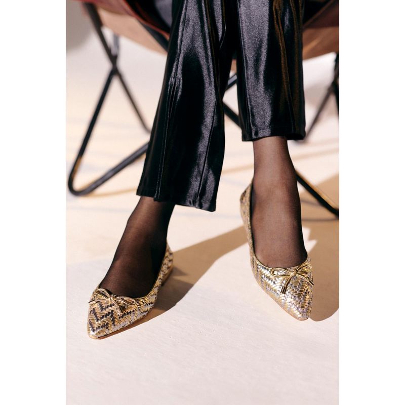 Vanilla Moon Women Obiza Ballerina - Gold (EURO 36)