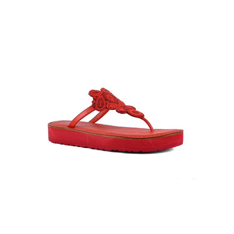 Vanilla Moon Women Veronica Sandals - Red (EURO 36)