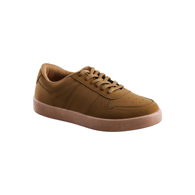 Neeman's Mono Court Sneakers For Men - Tan (UK 8)