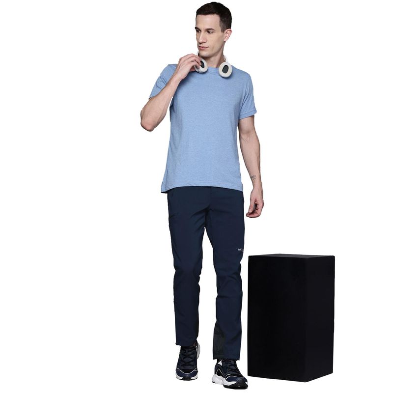 Columbia Mens Navy Blue Vast Canyon Omni-Heat Infinity Softshell Pant (36)