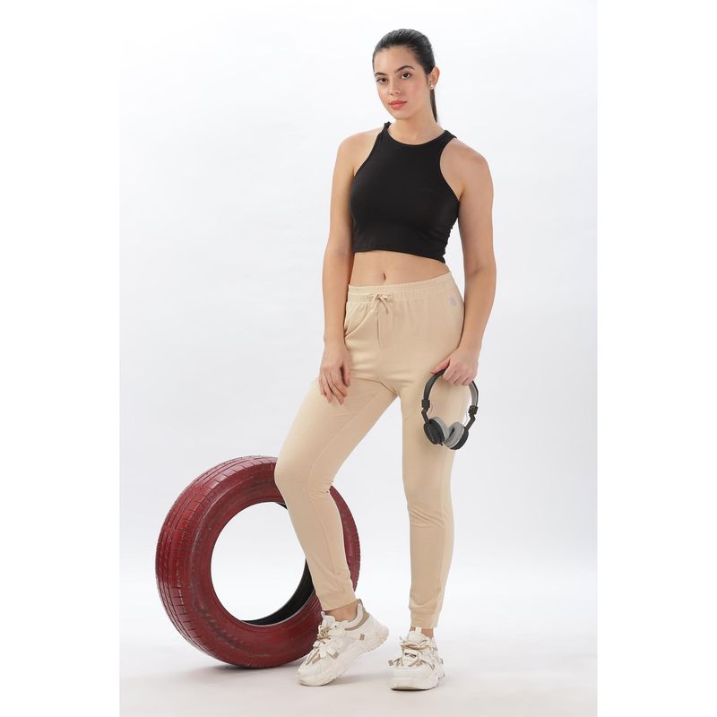 DOMIN8 Womens Organic Cotton Jogger Pant with Side Pocket and Draw String (XS)