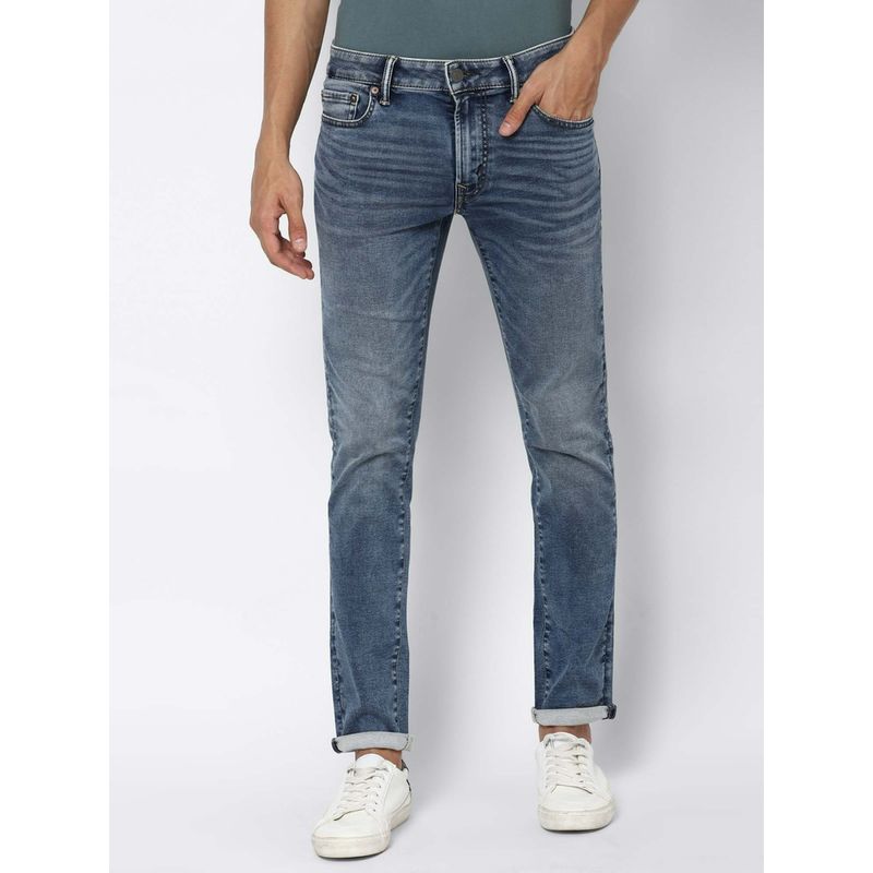 American Eagle Blue Solid Jeans (30)